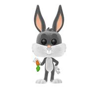 Funko Pop Looney Tunes Bugs Bunny Flocked Exclusive Figure Gris