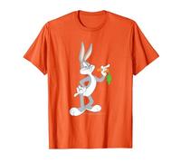 Looney Tunes Bugs Bunny Mange Une Carotte T-Shirt, Homme, Orange, L