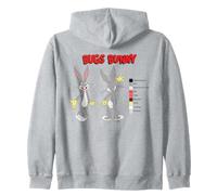 Looney Tunes Bugs Bunny Retro Color Code Sweat à Capuche