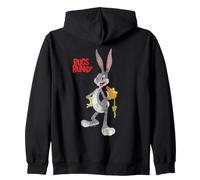 Looney Tunes Bugs Bunny Retro Large Pose Sweat à Capuche
