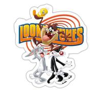 Looney Tunes Bugs Bunny, Taz, Titi & Sylvestre Autocollant Sticker