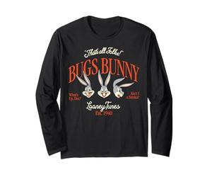 Looney Tunes Bugs Bunny That's All Folks Manche Longue