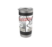 Looney Tunes Bugs Bunny Wiseguy Gobelet isotherme en acier inoxydable double paroi