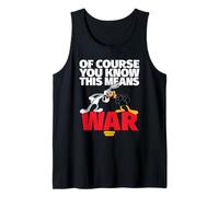 Looney Tunes Bugs Daffy This Means War Débardeur