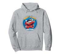 Looney Tunes Cartoons Whats Up Doc Circle Sweat à Capuche, Unisexe pour Adultes, Gris Chiné, M