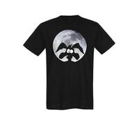 Looney Tunes Coyote Moonlight T-shirt pour homme Noir, Coyotemoonlight-noir, M