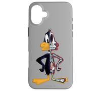 Looney Tunes Daffy Duck Half Skeleton Coque pour iPhone 16 Plus