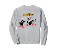 Looney Tunes Daffy Duck Retro Color Code Sweatshirt