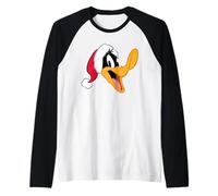 Looney Tunes Daffy Duck Santa Hat Manche Raglan