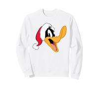 Looney Tunes Daffy Duck Santa Hat Sweatshirt