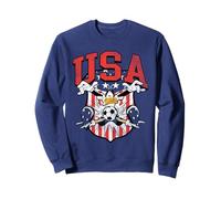 Looney Tunes Daffy Duck USA Football Sweatshirt