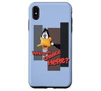 Looney Tunes Daffy Duck Who's in Charge? Coque pour iPhone XS Max