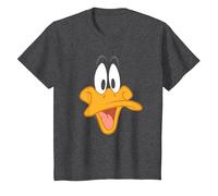 Looney Tunes Daffy Face T-Shirt, Enfant, Chiné Foncé, 4 Ans