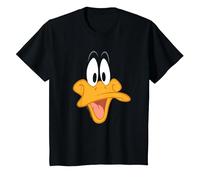 Looney Tunes Daffy Face T-Shirt, Enfant, Noir, 3 Ans