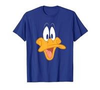 Looney Tunes Daffy Face T-Shirt, Homme, Bleu Royal, L