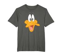 Looney Tunes Daffy Face T-Shirt, Homme Grandes Tailles, Asphalte, 2X Tall