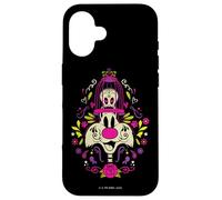 Looney Tunes Dia de Los Muertos Sylvester & Tweety Halloween Coque pour iPhone 16