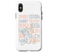 Looney Tunes Duck Season Rabbit Season Coque pour iPhone X/XS