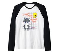 Looney Tunes Gokko I Tawt I TAW a Puddy Tat Manche Raglan