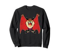 Looney Tunes Halloween Spooky Taz Vampire Sweatshirt