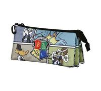 Looney Tunes Harry Comic Trousse Triple FAN 2.0, Multicolore