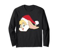 Looney Tunes Lola Bunny Santa Hat Manche Longue