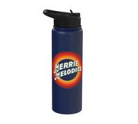 Looney Tunes Merrie Melodies Logo Stainless Steel Insulated Water Bottle