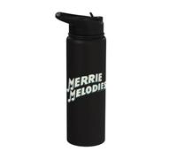 Looney Tunes Merry Melodies Logo Stainless Steel Insulated Water Bottle