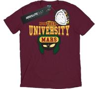 Looney Tunes - "Northern University Of Mars" T-Shirt pour femmes BI32756 (XL) (Burgunderrot)