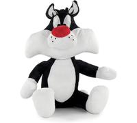 Looney Tunes-Peluches Looney Tunes Sitting Qualité Super Soft (25/38Cm,Sylvestre Le Chat)