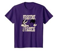 Looney Tunes Persistence T-Shirt, Enfant, Violet, 12 Ans