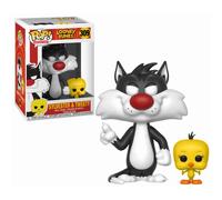 Funko Pop! Animation Looney Tunes Sylvester Cat & Tweety - Grosminet - les Looney Tunes - Figurine en Vinyle à Collectionner - Idée de Cadeau - Produits Officiels - Jouets pour les Enfants et Adultes