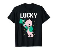 Looney Tunes Porky Pig St. Patrick's Lucky T-Shirt