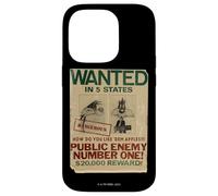 Looney Tunes Slyvester Wanted Public Enemy Coque pour iPhone 14 Pro