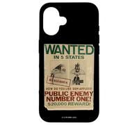 Looney Tunes Slyvester Wanted Public Enemy Coque pour iPhone 16