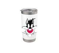 Looney Tunes Sylvester Gobelet isotherme en acier inoxydable double paroi