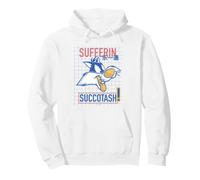 Looney Tunes Sylvester Sufferin Succotash Sweat à Capuche
