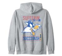 Looney Tunes Sylvester Sufferin Succotash Sweat à Capuche