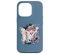 Looney Tunes Taz Breaks Doors Coque pour iPhone 13 Pro