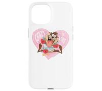 Looney Tunes Taz Crazy in Love Valentine's Day Coque pour iPhone 15