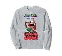 Looney Tunes Taz I Carol Now! Christmas Noël Sweatshirt