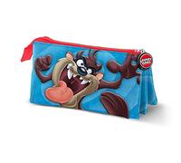 Looney Tunes Taz Tasmanian-Trousse Triple, Bleu