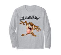 Looney Tunes That's All Folks Taz Light Manche Longue