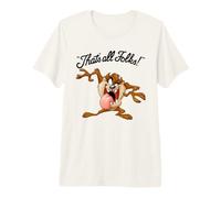 Looney Tunes That's All Folks Taz Light T-Shirt Haut de Gamme