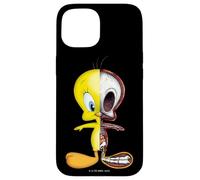 Looney Tunes Tweety Half Skeleton Coque pour iPhone 15
