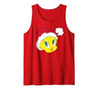 Looney Tunes Tweety Santa Hat Débardeur
