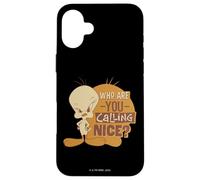 Looney Tunes Tweety Who You Calling Nice Coque pour iPhone 16 Plus