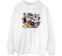 Looney Tunes - "What's Up Doc" Sweatshirt für Herren BI34403 (XXL) (Weiß)