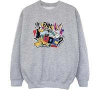 Looney Tunes - "What's Up Doc" Sweatshirt für Jungen BI24251 (104) (Grau)