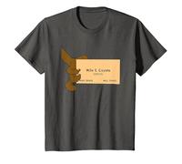 Looney Tunes Wile E. Coyote Genius T-Shirt, Enfant, Asphalte, 3 Ans